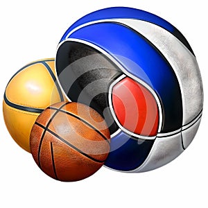 Balls of different sports