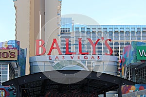 Bally's Las Vegas casino sign