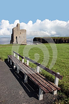 Ballybunion castle view