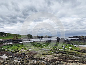 Ballycastle coast sea view