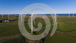 Ballywater wind farm. Wexford. Ireland photo