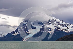 Balmaceda Glacier and Last Hope Sound, Patagonia photo