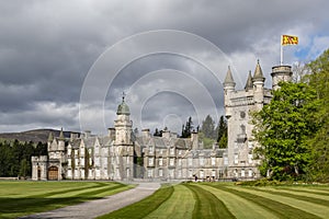 Balmoral Castle in Royal Deeside, Aberdeenshire Scotland