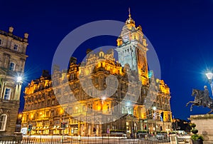 The Balmoral Hotel, a historic building in Edinburgh