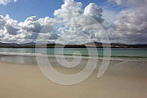 Balnakeil beach and sand dunes, Durness, North west Scottish Highlands photo