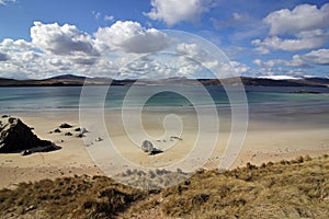 Balnakeil beach and sand dunes, Durness, North west Scottish Highlands photo