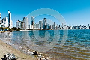 Balneario Camboriu Skyline, in Santa Catarina, Brazil