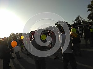 Baloon release