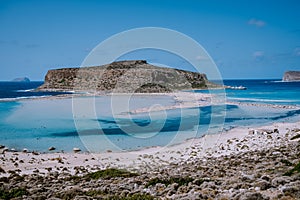 Balos Beach Cret Greece, Balos beach is on of the most beautiful beaches in Greece at the Greek Island
