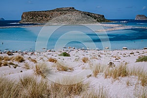 Balos Beach Cret Greece, Balos beach is on of the most beautiful beaches in Greece at the Greek Island