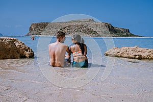 Balos Beach Cret Greece, Balos beach is on of the most beautiful beaches in Greece at the Greek Island