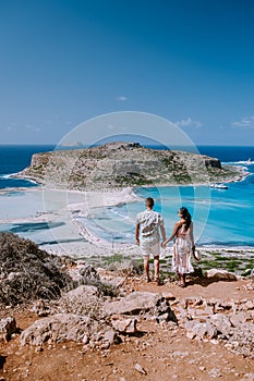 Balos Beach Cret Greece, Balos beach is on of the most beautiful beaches in Greece at the Greek Island