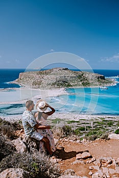 Balos Beach Cret Greece, Balos beach is on of the most beautiful beaches in Greece at the Greek Island