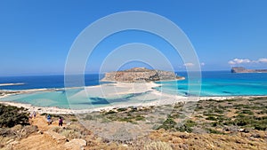 Balos Beach, Creta Island Greece photo