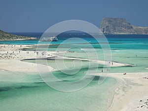 Pláž Kréta řecko 