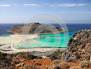 Balos Beach, Crete Island Greece