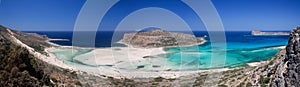 Balos Beach, Gramvousa peninsula, Crete, Greece photo