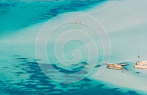 Balos Lagoon In Crete, Greece