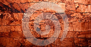 Balsa wood texture, panoramic old background - AI generated image