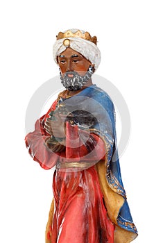 Baltasar, one of the three wise men. photo