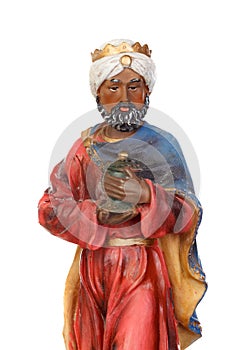 Baltasar, one of the three wise men. photo