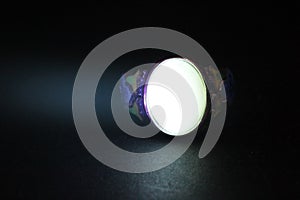 Baltic beewax & amber Ring