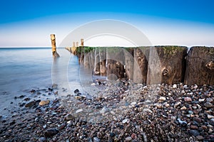 Baltic Sea coast in Graal Mueritz, Germany