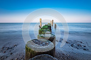 Baltic Sea coast in Graal Mueritz, Germany