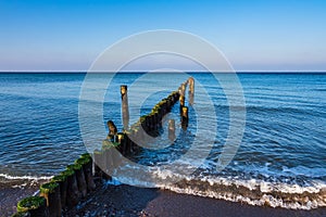 Baltic Sea coast in Graal Mueritz, Germany