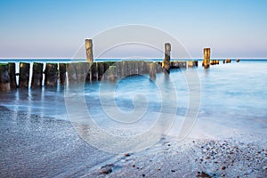 Baltic Sea coast in Graal Mueritz, Germany