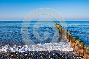 Baltic Sea coast in Graal Mueritz, Germany