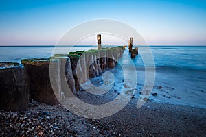 Baltic Sea coast in Graal Mueritz, Germany