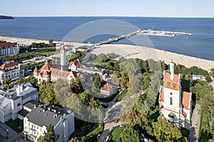 Baltic Sea coast - Pier in Sopot, Poland