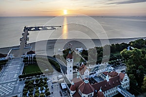 Baltic Sea coast - Pier in Sopot, Poland