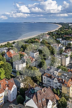 Baltic Sea coast - Pier in Sopot, Poland