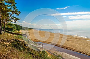 Baltic sea coastline