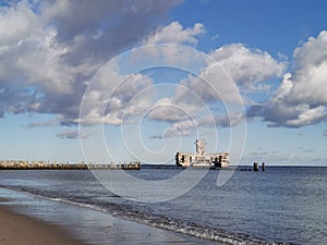 Baltic sea. Conecting eith nature