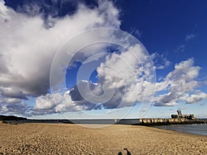 Baltic sea. Conecting eith nature