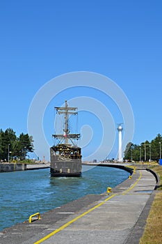 Baltic Sea cost, Leba, Poland