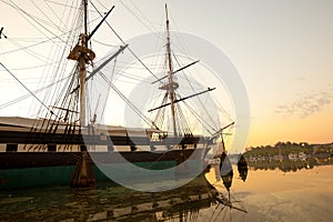 Baltimore Inner Harbor at dawn photo