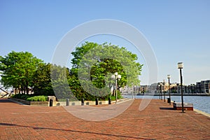 Baltimore inner harbor park