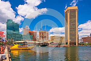 Baltimore, Maryland, USA Skyline on the Inner Harbor