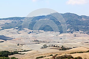 Balze landscape near Volterra, Tuscany, Italy