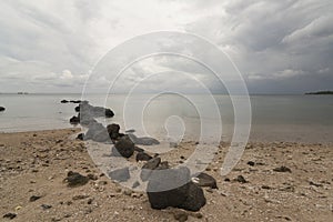 Bama beach in Baluran National Park