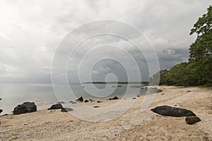 Bama beach in Baluran National Park