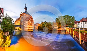 Bamberg, Germany - Medieval town in Franconia, historical Bavaria