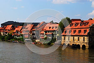 Bamberg pier and embankment