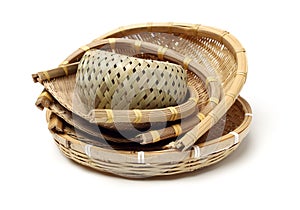 Bamboo basket hand made