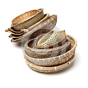 Bamboo basket hand made