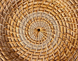 Bamboo basket texture